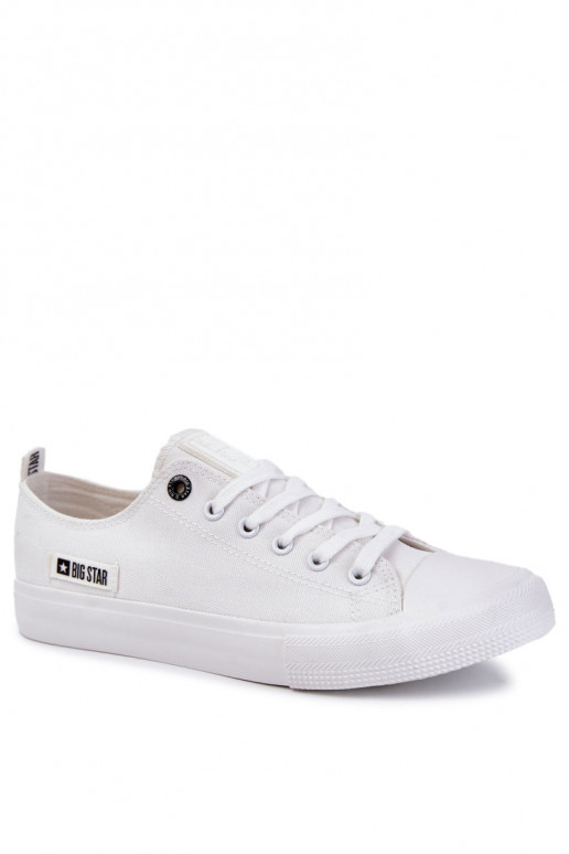 sapatos de lazer Big Star KK174006 cor branca