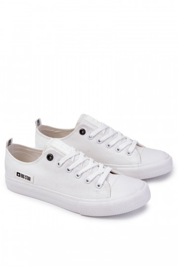 sapatos de lazer Big Star KK174006 cor branca 2