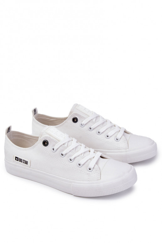 sapatos de lazer Big Star KK174006 cor branca