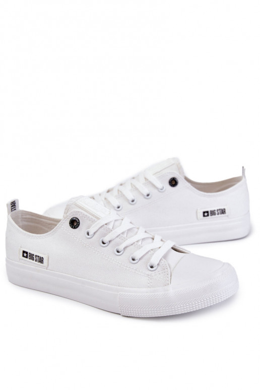 sapatos de lazer Big Star KK174006 cor branca