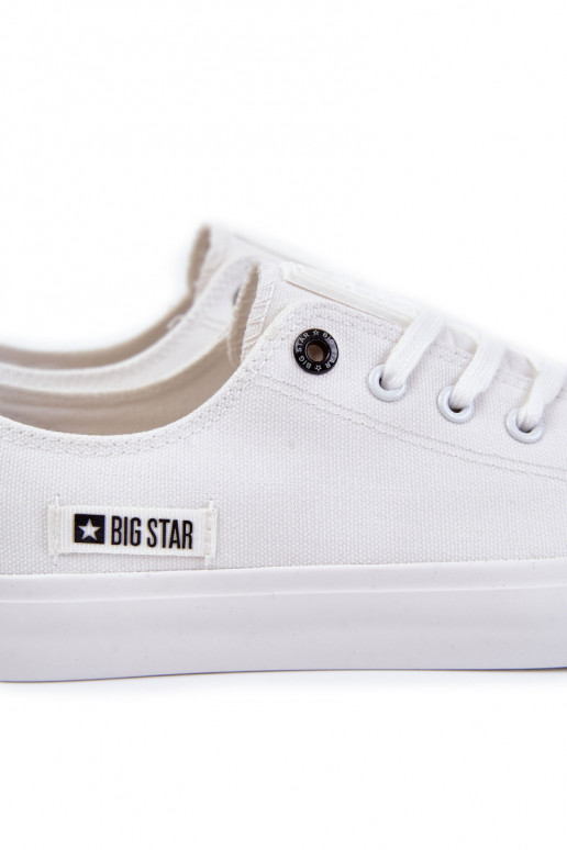 sapatos de lazer Big Star KK174006 cor branca