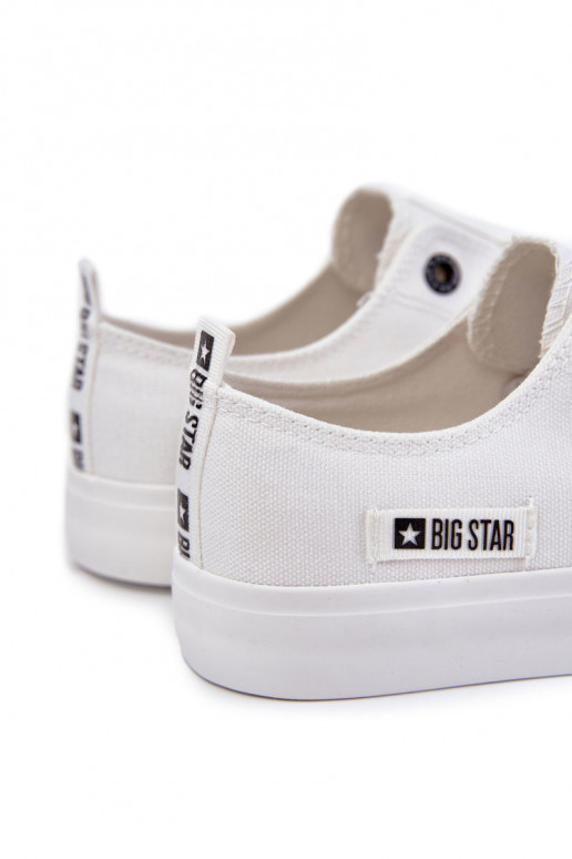 sapatos de lazer Big Star KK174006 cor branca sapatos de lazer Big Star KK174006 cor branca