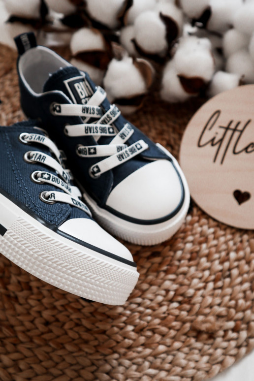 Calçado casual infantil BIG STAR KK374070 azul escuro Calçado casual infantil BIG STAR KK374070 azul escuro