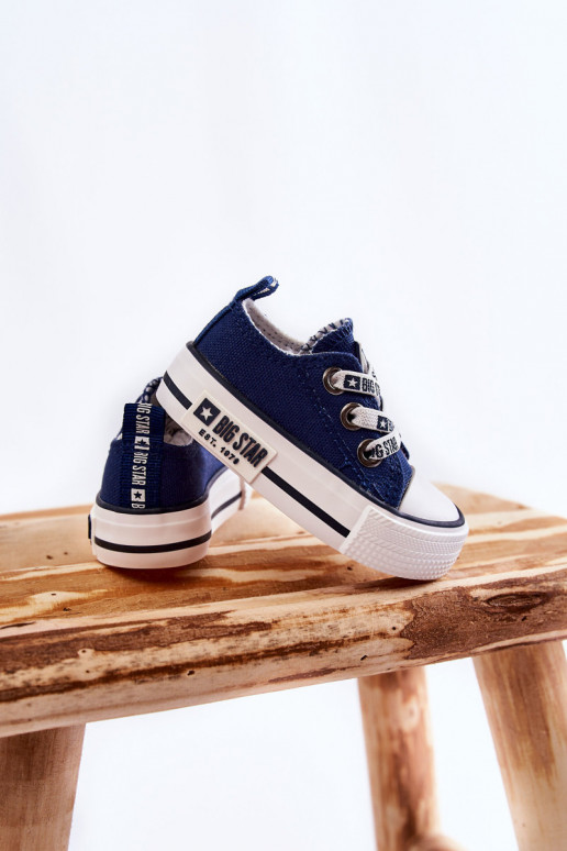 Calçado casual infantil BIG STAR KK374050 azul escuro