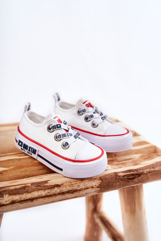 Calçado infantil de lazer BIG STAR KK374048 branco