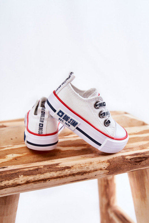 Calçado infantil de lazer BIG STAR KK374048 branco