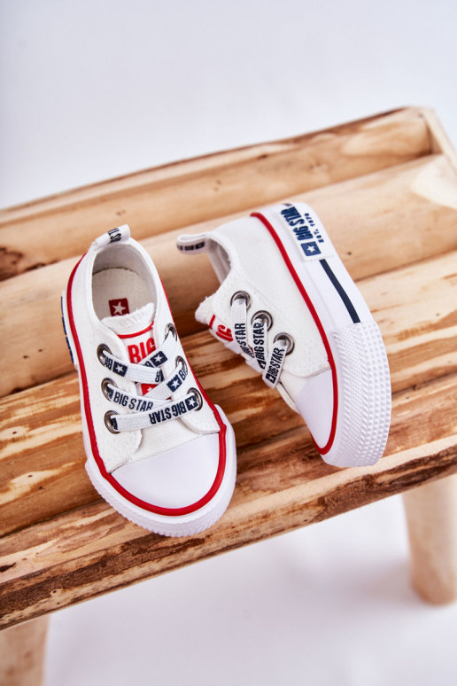 Calçado infantil de lazer BIG STAR KK374048 branco