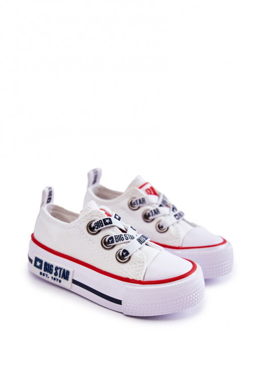 Calçado infantil de lazer BIG STAR KK374048 branco