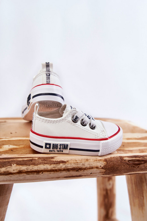 Calçados casuais infantis BIG STAR KK374040 branco