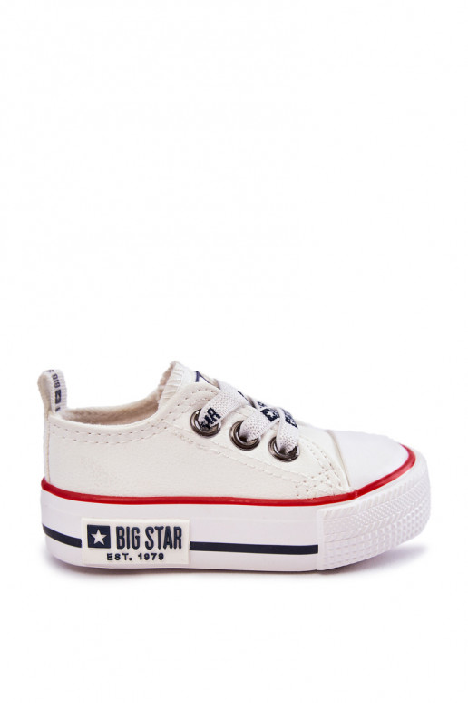 Calçados casuais infantis BIG STAR KK374040 branco
