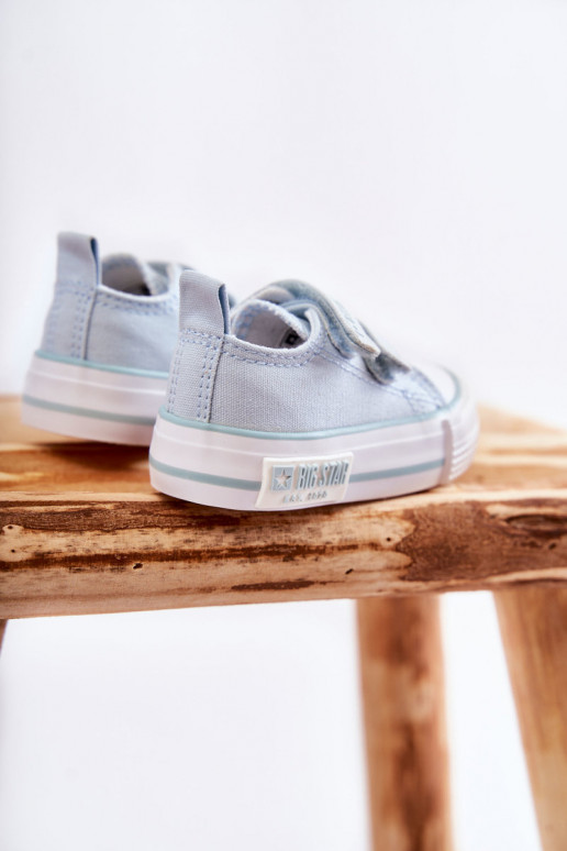 Calçado infantil de lazer com fechos adesivos BIG STAR KK374078 cor azul Calçado infantil de lazer com fechos adesivos BIG STAR KK374078 cor azul