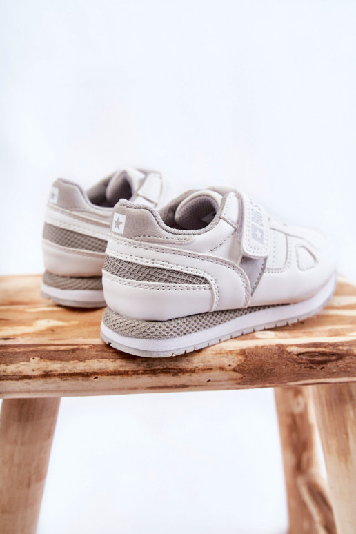 Calçado desportivo infantil Big Star KK374009 branco