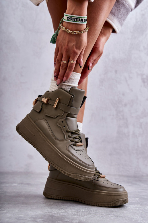 calçados esportivos aquecidos cor verde Lexa calçados esportivos aquecidos cor verde Lexa