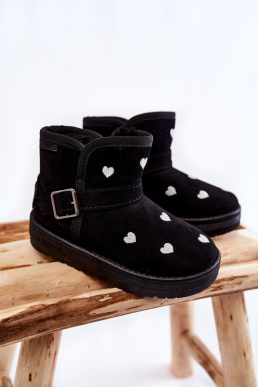 Botas de neve infantis Big Star KK374243 pretas Botas de neve infantis Big Star KK374243 pretas