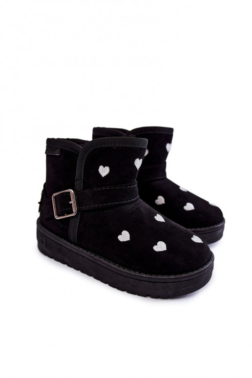 Botas de neve infantis Big Star KK374243 pretas Botas de neve infantis Big Star KK374243 pretas