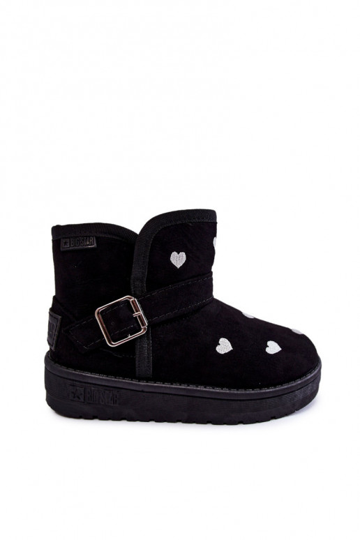 Botas de neve infantis Big Star KK374243 pretas Botas de neve infantis Big Star KK374243 pretas