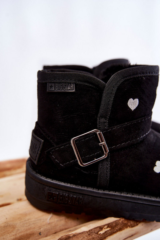 Botas de neve infantis Big Star KK374243 pretas Botas de neve infantis Big Star KK374243 pretas