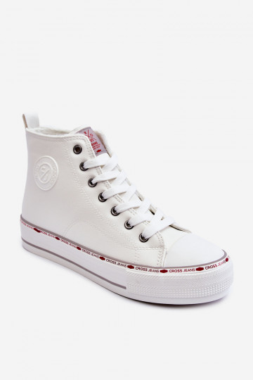 sapatos casuais com sola Cross Jeans KK2R4044C cor branca