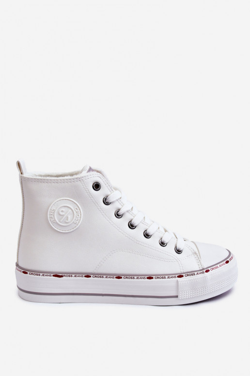 sapatos casuais com sola Cross Jeans KK2R4044C cor branca