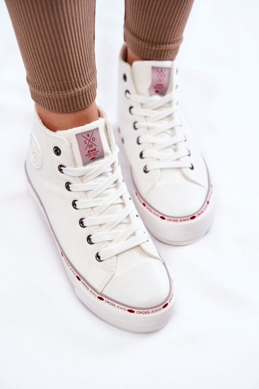 sapatos casuais com sola Cross Jeans KK2R4044C cor branca