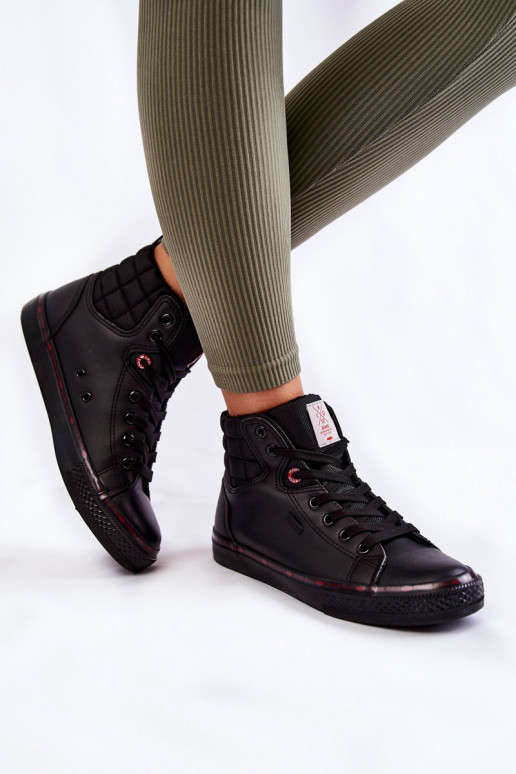 sapatos casuais com sola Cross Jeans KK2R4058C cor preta