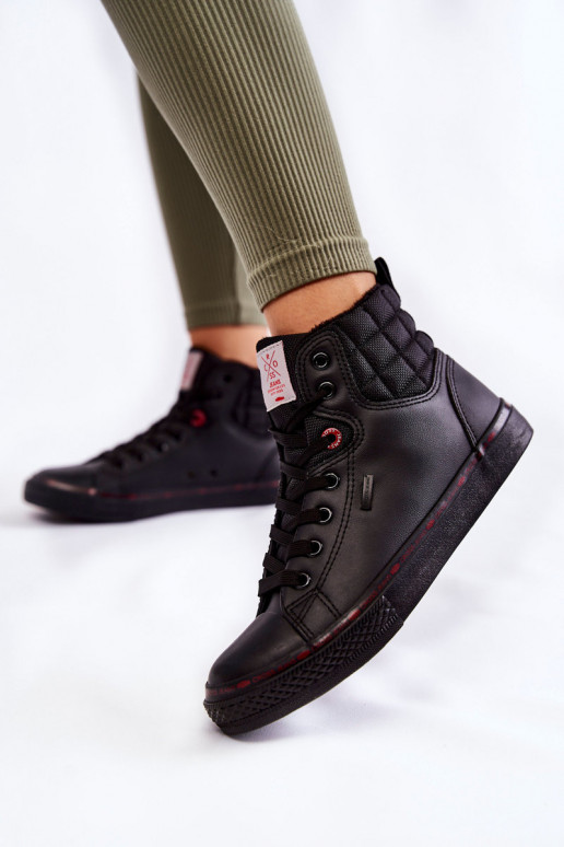 sapatos casuais com sola Cross Jeans KK2R4058C cor preta