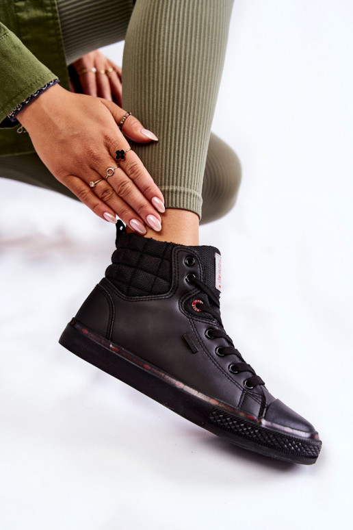 sapatos casuais com sola Cross Jeans KK2R4058C cor preta