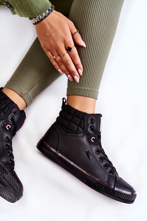 sapatos casuais com sola Cross Jeans KK2R4058C cor preta