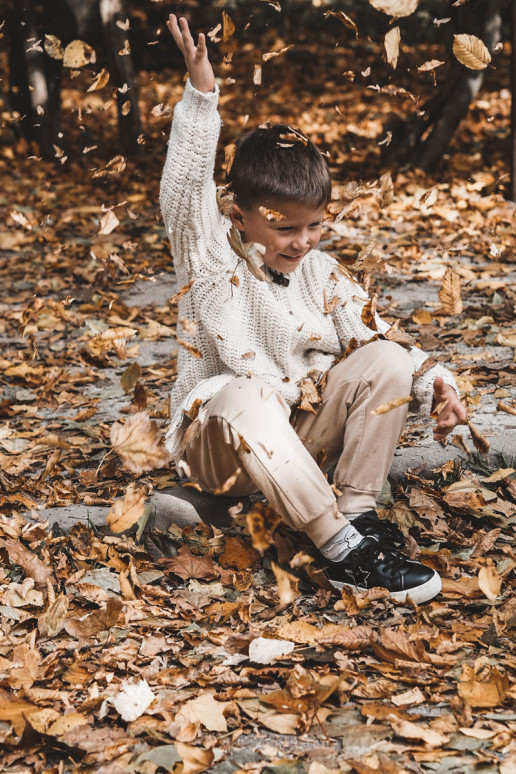 Calçado desportivo infantil com atacadores Big Star KK374223 cor preta