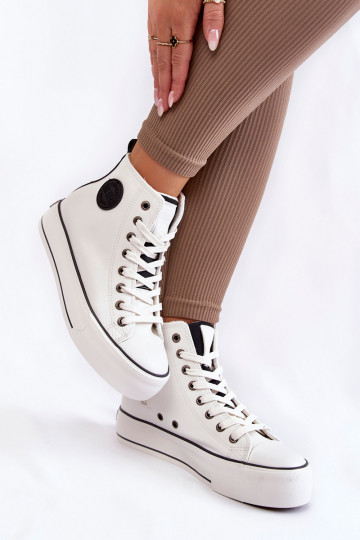 sapatos de lazer aquecidos Big Star KK274170 cor branca 2