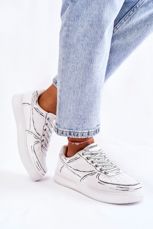 calçados esportivos na cor branca Solveig calçados esportivos na cor branca Solveig