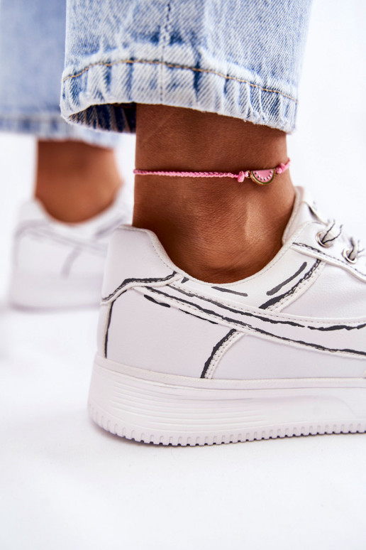 calçados esportivos na cor branca Solveig calçados esportivos na cor branca Solveig