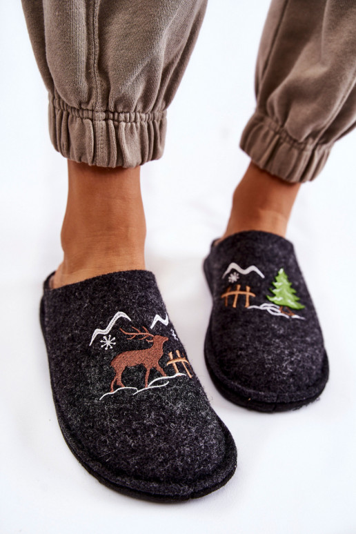 chinelos Big Star KK276018 Preto e bege
