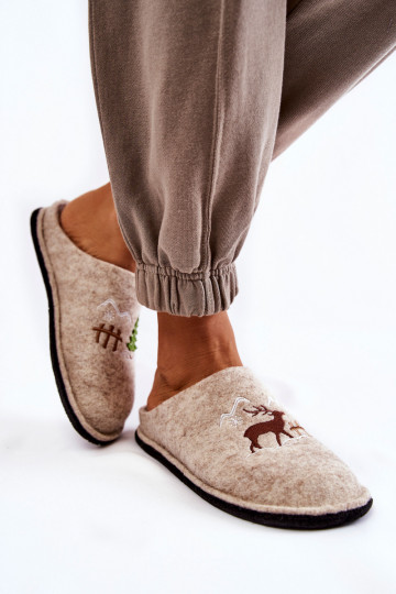 chinelos Big Star KK276016 bege