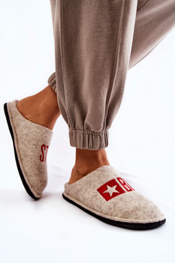 chinelos Big Star KK276021 bege