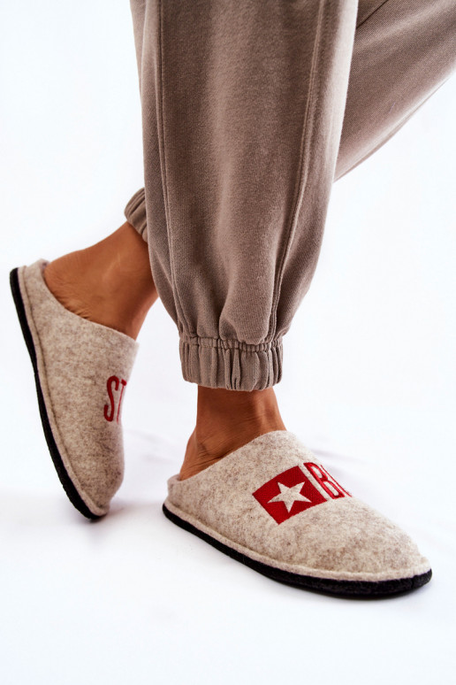 chinelos Big Star KK276021 bege chinelos Big Star KK276021 bege