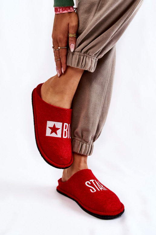 chinelos Big Star KK276022 vermelho