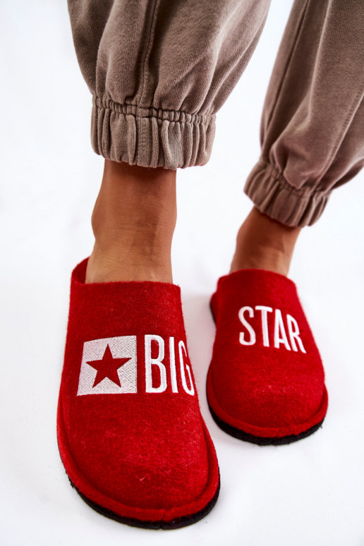chinelos Big Star KK276022 vermelho