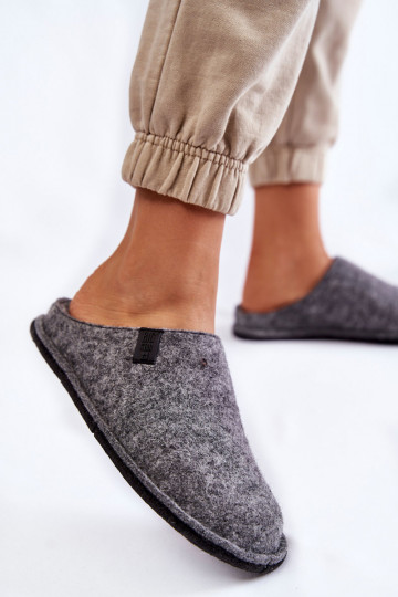 Modelo clássico Chinelos Big Star KK276014 cor cinza