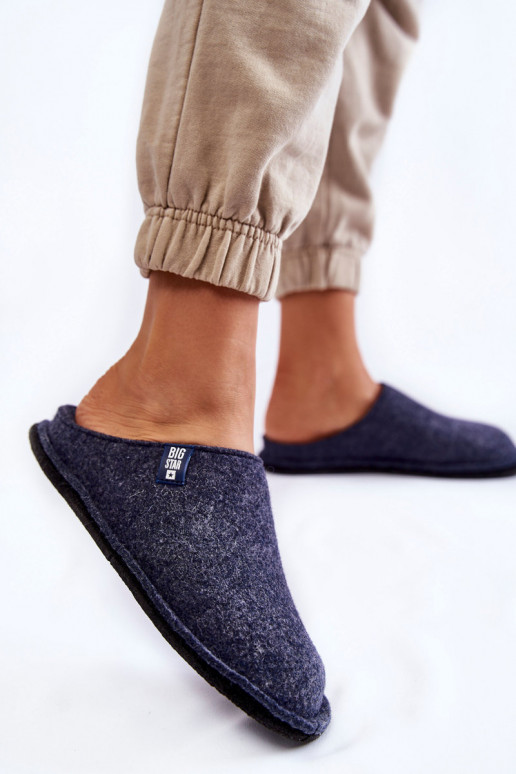 Chinelos modelo clássico Big Star KK276013 azul escuro Chinelos modelo clássico Big Star KK276013 azul escuro