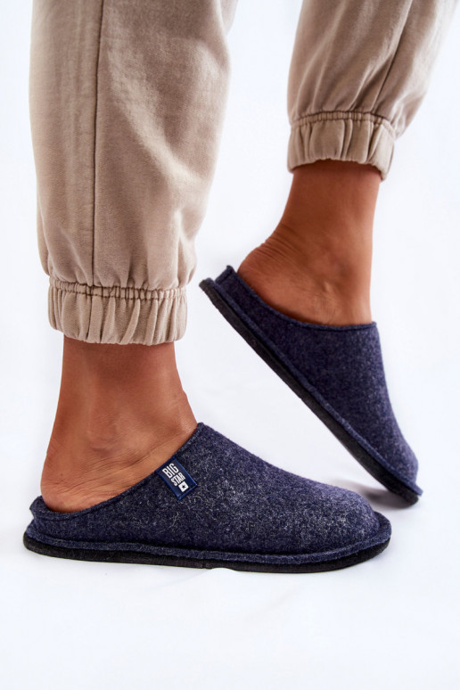 Chinelos modelo clássico Big Star KK276013 azul escuro Chinelos modelo clássico Big Star KK276013 azul escuro