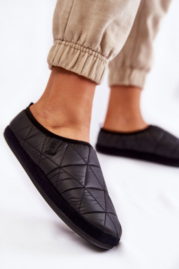 Chinelos slip-on Big Star KK274606 pretos