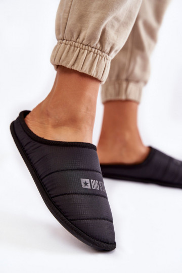 Chinelos modelo clássico Big Star KK274602 preto