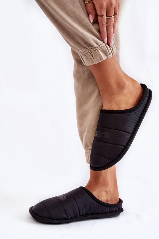 Chinelos modelo clássico Big Star KK274602 preto