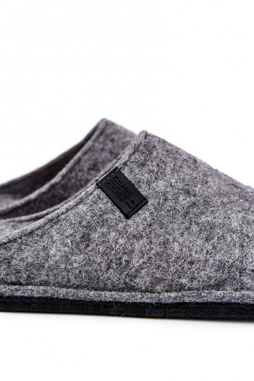 Chinelos masculinos clássicos Big Star KK176001 cor cinza Chinelos masculinos clássicos Big Star KK176001 cor cinza