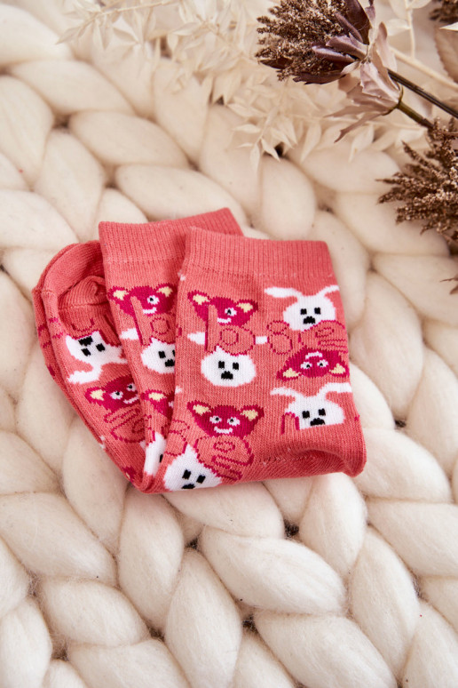 Meias estampadas exclusivas 5 unid. Cores diferentes