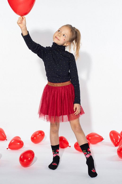 Um conjunto de meias coloridas