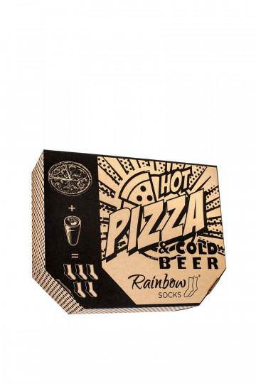 Meias coloridas em caixa 5 Par