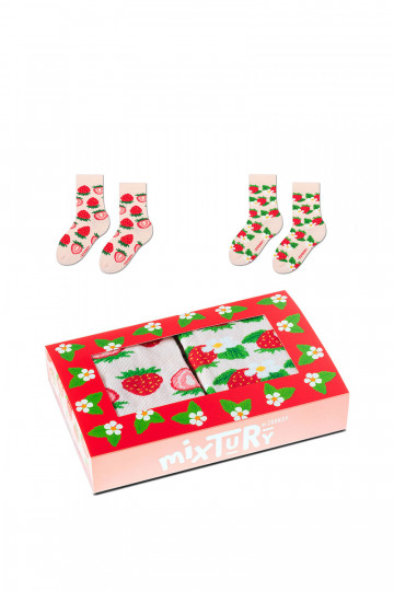 Conjunto infantil de meias 2 pares