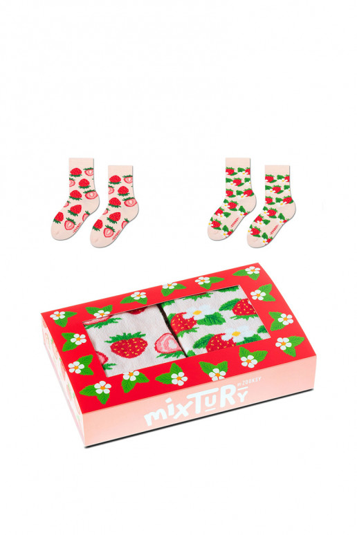 Conjunto infantil de meias 2 pares Conjunto infantil de meias 2 pares